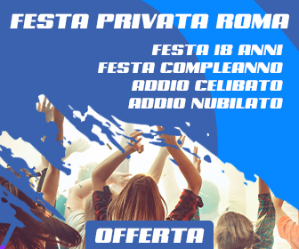 Banner Festa compleanno Roma